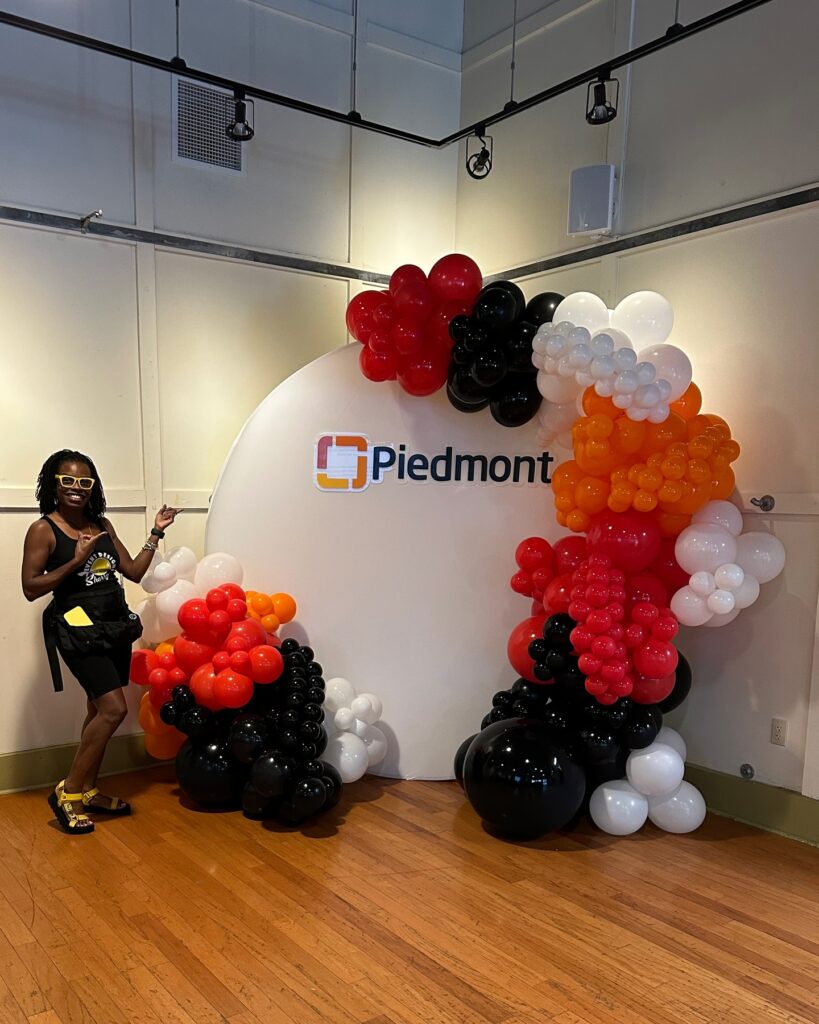 Piedmont Healthcare Infinity Ring & Organic Garland EDBS CEO