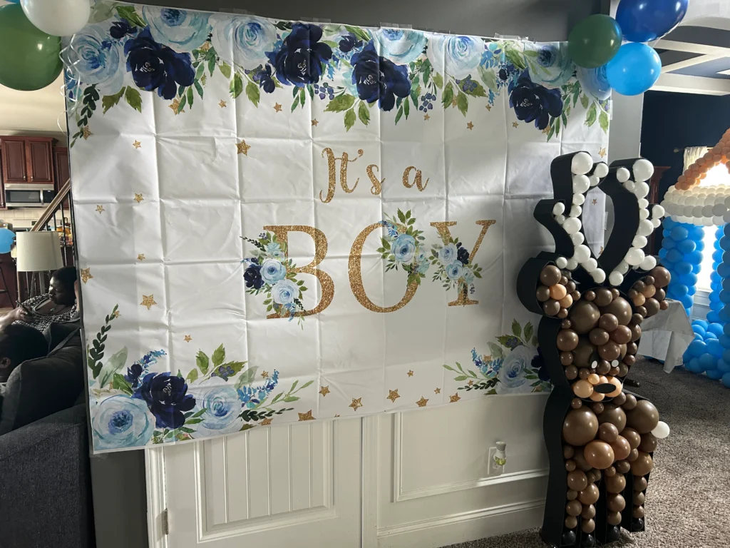 Baby Shower Animal Mosiac