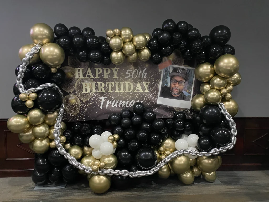 Happy Birthday Organic Garland
